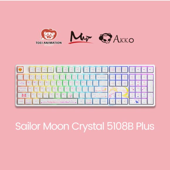 Sailor Moon Mechanical Keyboard - Akko Crystal - Picture 8 of 8
